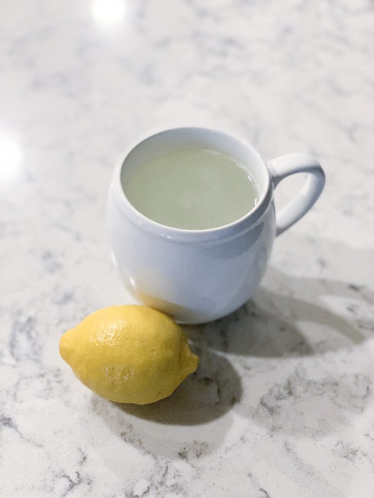 Warm Lemon Water