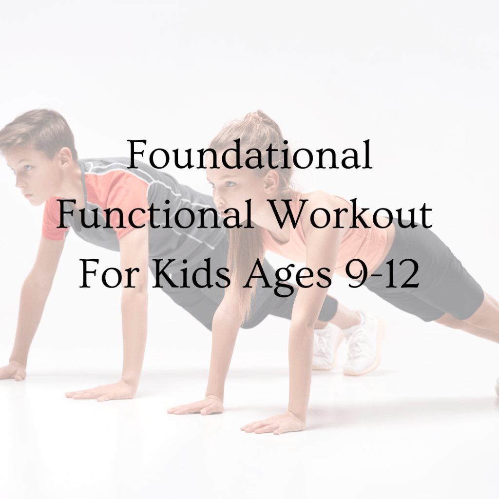 Functional Workouts for Kids