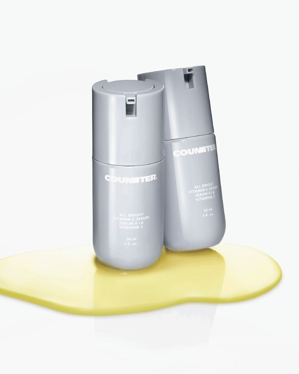 Counter vitamin c serum