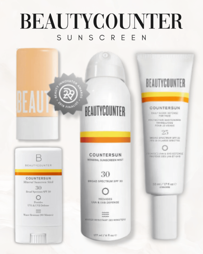Clean Sunscreen Beautycounter Countersun