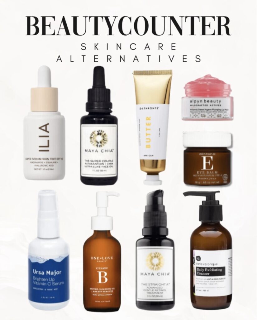 beautycounter skincare alternatives